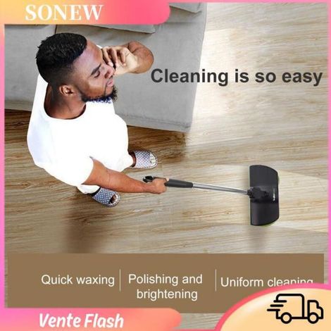 Sonew Machine de nettoyage à 360 degrés Vadrouille électrique rotative automatique, vadrouille électrique Rechargeable, linge pack (1/5)
