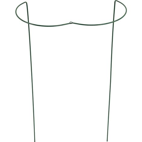 floraworld Pflanzen-/Blumenstütze 100 cm grün klappbar (1/2)