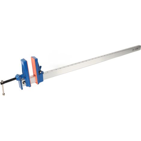Pince F en aluminium pour menuiserie, serrage rapide ajustable, fixation stable, libération rapide, étau de maintien bois (1/5)