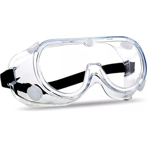 Lunettes de sécurité  Lunettes de protection anti buée transparentes pour le travail, le laboratoire et le bricolage  Protection des yeux résistante aux chocs et à la poussière (1/5)
