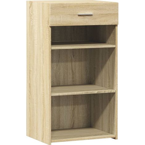 Credenza buffet cassettiera mobile contenitore organizer cucina soggiorno soggiorno Sonoma 50 x 42,5 x 93 cm derivati del legno marrone 020031577