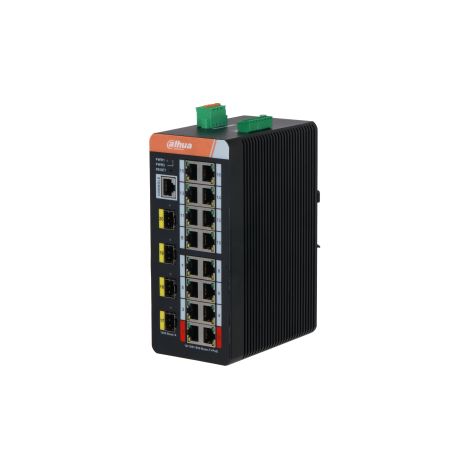 IS4420-16GT-240 - Switch Industrial managed 20 porte Gigabit (16 PoE 240 W) DinR