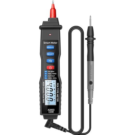 Multimètre Digital Porte-Clé Intelligent A3003 : Mesures NCV Sécurisées, Autonomie Longue avec Arrêt Automatique, Taille Compacte pour Professionnels (1/5)