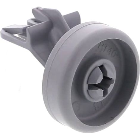 WHIRLPOOL, ROUE Lave-Vaisselle + SUPPORT PANIER Inférieur unitaire (1/2)