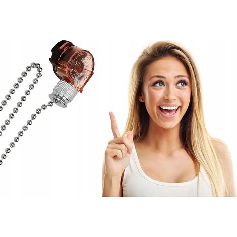 Interrupteur mural WC-1K/Argent - 3 A - Élégant et fonctionnel - Pour 230 V 50 Hz (1/5)