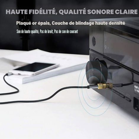 Adaptateur De Casque 3,5 Mm Femelle Vers Mâle 6,35 Mm, Adaptateur Jack Stéréo 6,35 Mm Vers Jack 3,5 Mm Pour Piano Numérique, Clavi (1/4)