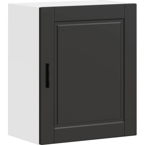 Maison Exclusive - Pensile da Cucina Porto Nero in Legno Multistrato