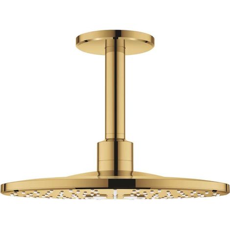 Grohe Rainshower SmartActive 310 Rainshower 310 SmartActive Set soffione doccia a soffitto altezza 142 mm, 2 getti Oro, 26477GL0 (1/2)