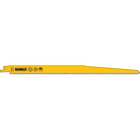 DeWalt Säbelsägeblatt HCS Holz 305 mm, 5 Stk. (1/6)