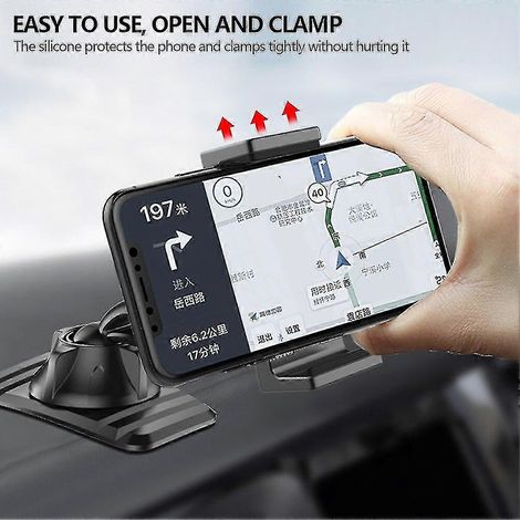 Pare-soleil universel BJXY pour rétroviseur de tableau de bord, support de téléphone de voiture, support de téléphone à 360°, support pour GPS (1/5)
