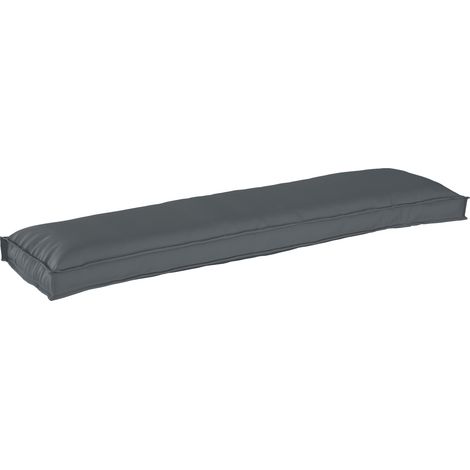 Set de coussins de palette 2 pcs,Coussins d'extérieur Anthracite 150 x 40 x 8 cm CFW428377 (1/5)