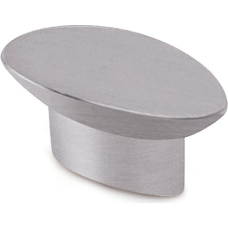 10 botones de zamak 41x20 cromo mate ref. 7-743 33