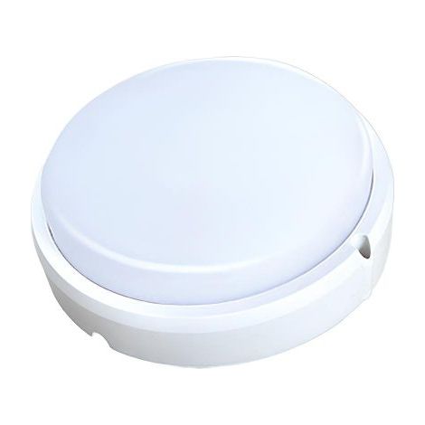 Plafoniera Led Lampada Da Parete Soffitto IP54 Rotondo 12W 1155LM 6500K Bulkhead Per Condominio D150X47mm (1/3)