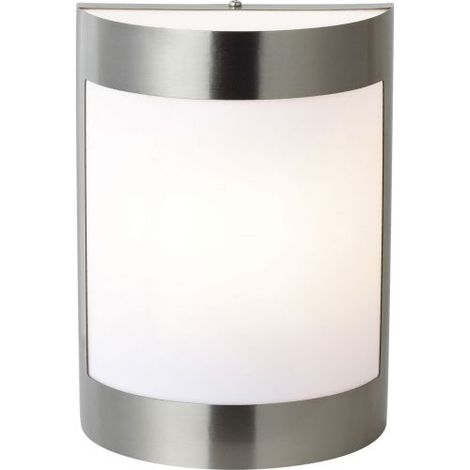 APPLIQUE MODELLO 1130-1 COLORE ACCIAIO cm 9,5x16,1x26h
