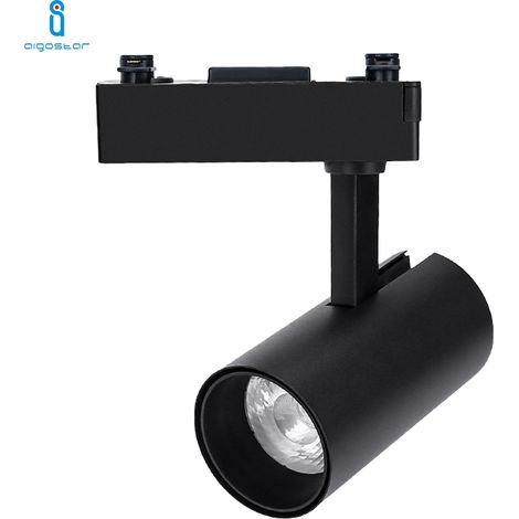 FARO FARETTO SPOTLIGHT ORIENTABILE LED COB 24W 4000K PER BINARIO TRIFASE (1/4)