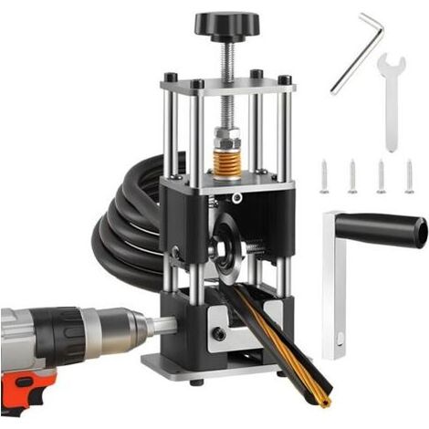 Denudeuse de Cable Electrique Dénuder avec Réglage, Machine Manivelle à Dénuder Fils, 1-25 mm Dénudeur Câble Electrique Manuel, Cuivre Pince à Dénude (1/4)