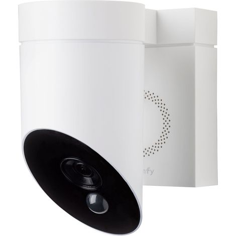 Somfy – Caméra de surveillance extérieure 1080p – Vision nocturne 8m – Angle de vue 130° – Sirène intégrée 110dB – Détection intelligente (1/5)