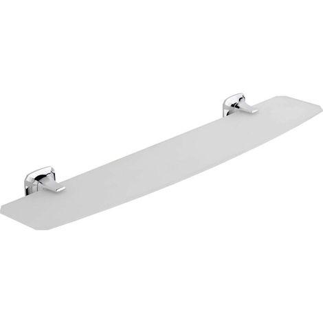 Sapho Aida - Ablage, Länge 56 cm, Glas satiniert/Chrom AI015 (1/4)