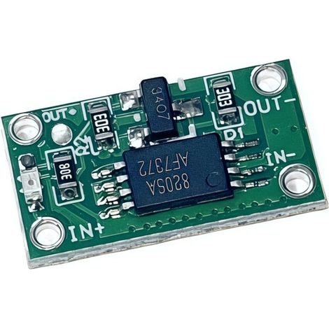 Module de protection contre l'inversion de polarité pour batteries 3,7 V, 5 V, 7,4 V et 12 V, 4 A, pour éviter une connexion incorrecte des bornes positive et négative de l'alimentation. (1/2)