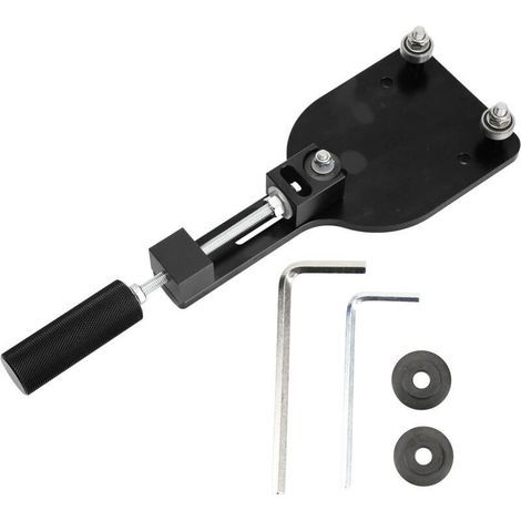 Coupe-filtre à huile en alliage de zinc haute efficacité 77750 facile à utiliser pour une plage de coupe de filtre de 2 à 3/8 po à 5 po noir (1/5)