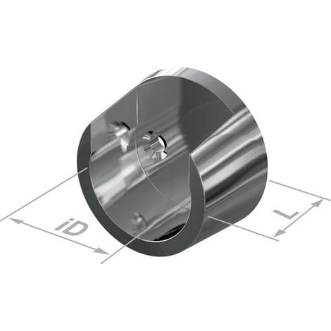 Support de tube d'armoire 12162 Ku.verchr.Wm.D.25mm (1/3)