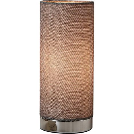 Table Lampdimmable 'Ronja' made of Textile for Bedroom