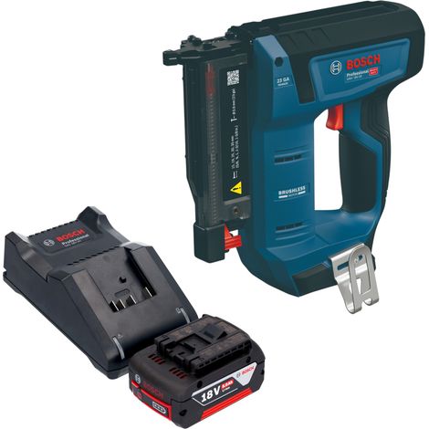Chiodatrice a batteria Bosch GNH 18V-35 da 18 V, 0,6 x 15 - 35 mm, brushless + 1 batteria da 5,0 Ah + caricabatterie (1/5)