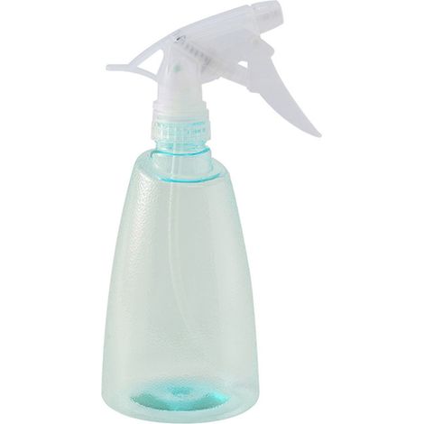 Botella pulverizadora de plástico vacía de 500 ml, portátil y ajustable, para plantas, balcón, hogar y jardín (verde). (1/4)