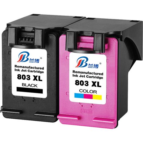 Kompatibel mit HP HP803 Schwarz Tintenpatrone, DeskJet HP 1111 2131 hp2 132 1112 Druckerfarbe