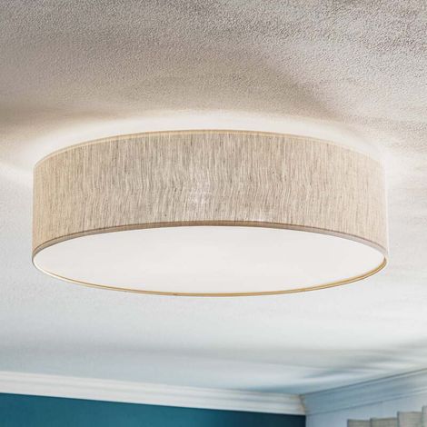 [GEBRAUCHT] B-Ware Deckenleuchte Leano grau dimmbar Deckenlampe LED Lampe Leuchte Ø 50cm (1/2)