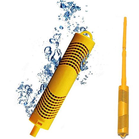 Cartouche de désinfectant minéral pour Spa - Bâtonnets Minéraux pour Spa pour Fournitures de Bain à Remous, Jaune (1/5)