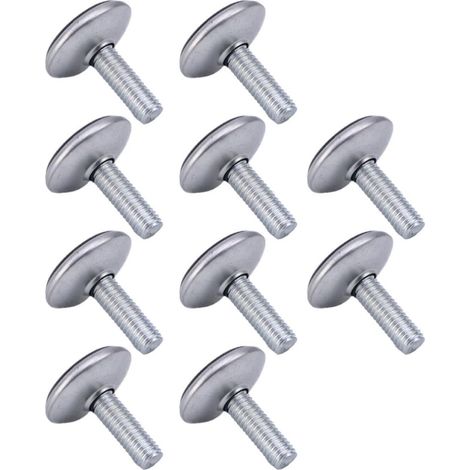 Patins de Nivellement Hauteur Ajustable Pieds Réglables en Fer et Plastique 24pcs Robustes et Résistants pour Meubles et Chaises Cuisine et Restaurant (1/5)