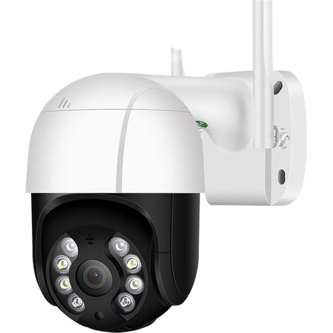 Caméra de sécurité à domicile Caméra Wifi 5MP PTZ extérieure HD 1080P Zoom 4X Ai détection humaine suivi automatique caméra IP WiFi 2MP couleur IR caméra de vidéosurveillance à Vision nocturne ( Color (1/5)