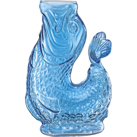 Jarra de agua Cilio Nemo, vidrio de borosilicato, 1,0 l, 15,5 x 10 x 23 cm, azul (1/2)