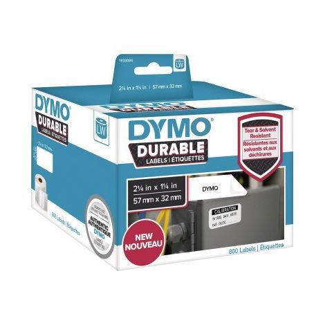 DYMO LW - LW Durable Labels - 32 x 57 mm - 1933084 Weiß Selbstklebendes Druckeretikett (1/2)
