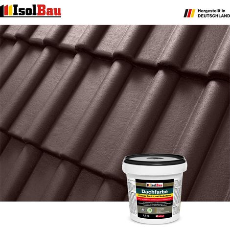 IsolBau Dachfarbe Braun 1,5 kg (1/5)