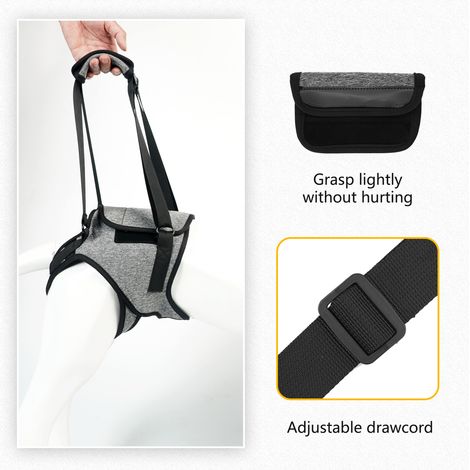 Harnais de levage pour pattes arrière de grand chien réglable pour marcher monter accessoire auxiliaire pour chien âgé handicapé (1/5)