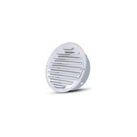 Grille De Ventilation Ronde - Acier Inoxydable 304 - Avec Moustiquaire Intégrée - Pour Tube D'évacuation Ø 100 mm - 1 Pièce