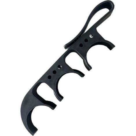 Clip de rangement pour balles de golf, support de rangement pour crampons, noir (1/5)