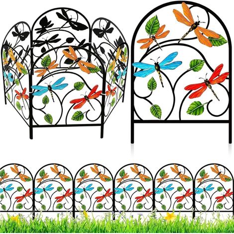 Outdoor Metall In Bogenform Als Tierbarriere 6 Teiliger (1/5)