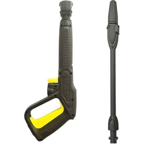 Ulisem Nettoyeur haute pression électrique sans fil pour motos, vélos, voitures, lances, pulvérisateurs, machine à laver à eau, pression (1/4)