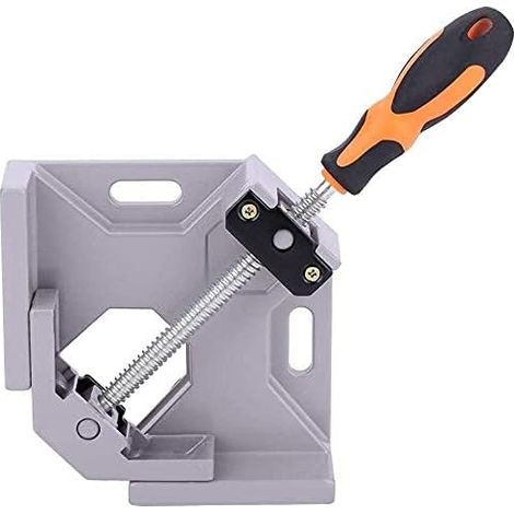 Pince À Angle Droit - 90 Degrés - Ouverture 70 Mm - Alliage D'aluminium - Pour Travail Du Bois Et Soudage - 1 Pièce