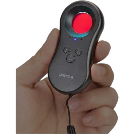 Détecteur De Caméras Cachées - Vue Infrarouge - Alarme Anti-Vol Rechargeable - Pour Logements Partagés Hôtels Et Salles De Bains - 1 Pièce (1/5)