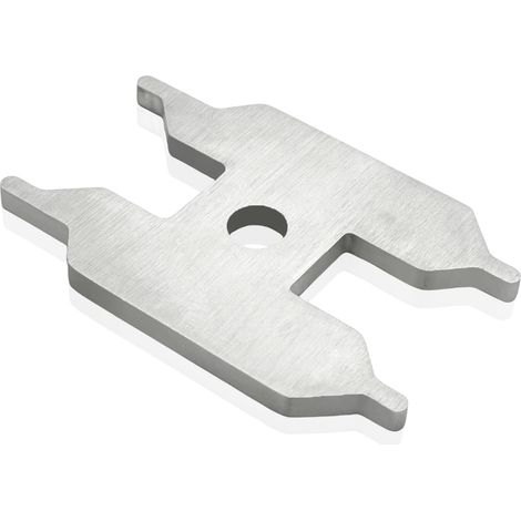 Llave universal para tapa de cartucho, llave de cartucho, aireador de cartucho, acero inoxidable 216, llave de anillo para tapa de cartucho (1/4)