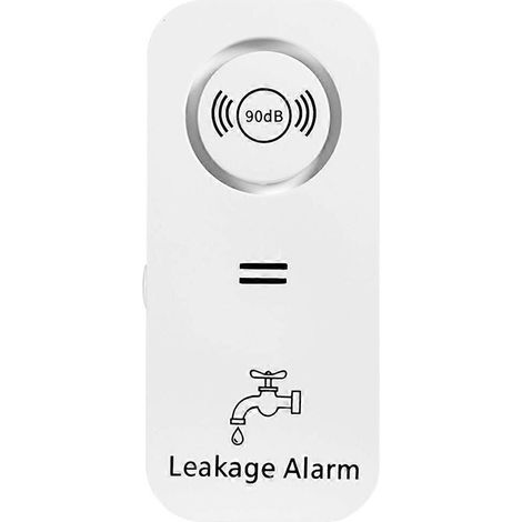 Détecteur de fuites d'eau avec alarme 90 dB pour cuisine et salle de bain. (1/5)