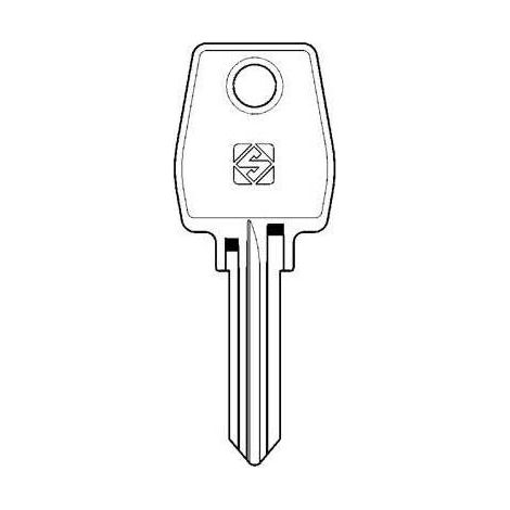 10,0 x CHIAVE PIATTA EUROLOCKS EU1R SILCA