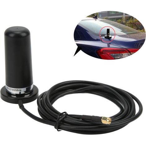 Antenne courte 4G XP-4G-016, antenne 4G pleine bande pour véhicule, antenne omnidirectionnelle à gain amélioré pour station de base de véhicule, grande antenne à ventouse 4G, antenne UHF omnidirection (1/5)