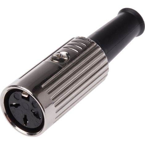 Connecteur DIN RS PRO, 3 contacts, Femelle, Montage sur câble ( Prix pour Paquet de 5 )