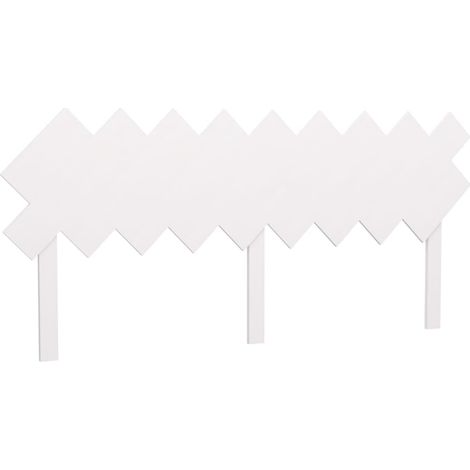 Cabecero accesorio para dormir mueble dormitorio 178 x 3 x 80,5 cm madera de pino blanco TDL0203779
