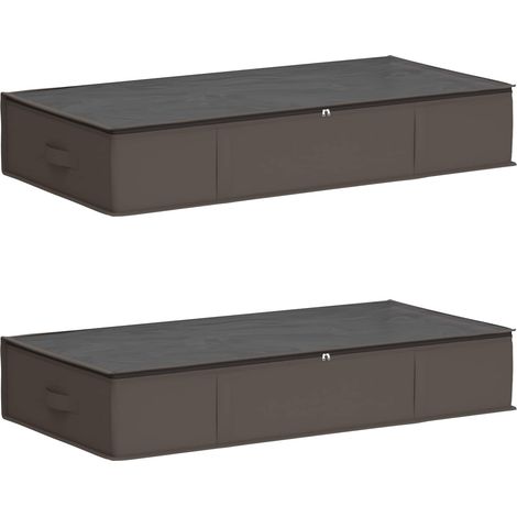 Maison Exclusive - Scatola di stoccaggio con finestra trasparente in alto 2 pz (1/5)